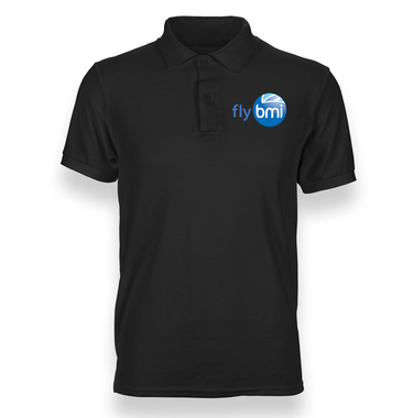FLY BMI AIRLINES POLO T-SHIRT